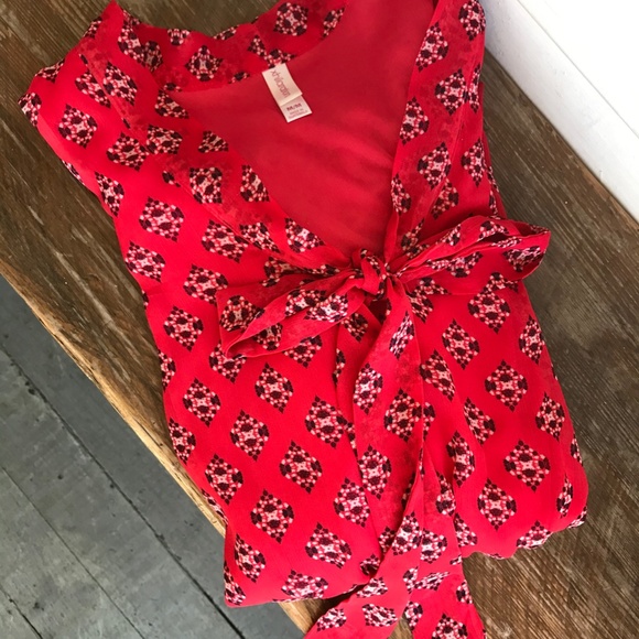 Xhilaration Red Knee-length Dress Size M - Picture 5 of 6